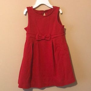 💃🏾Super cute red dress with a bow detail